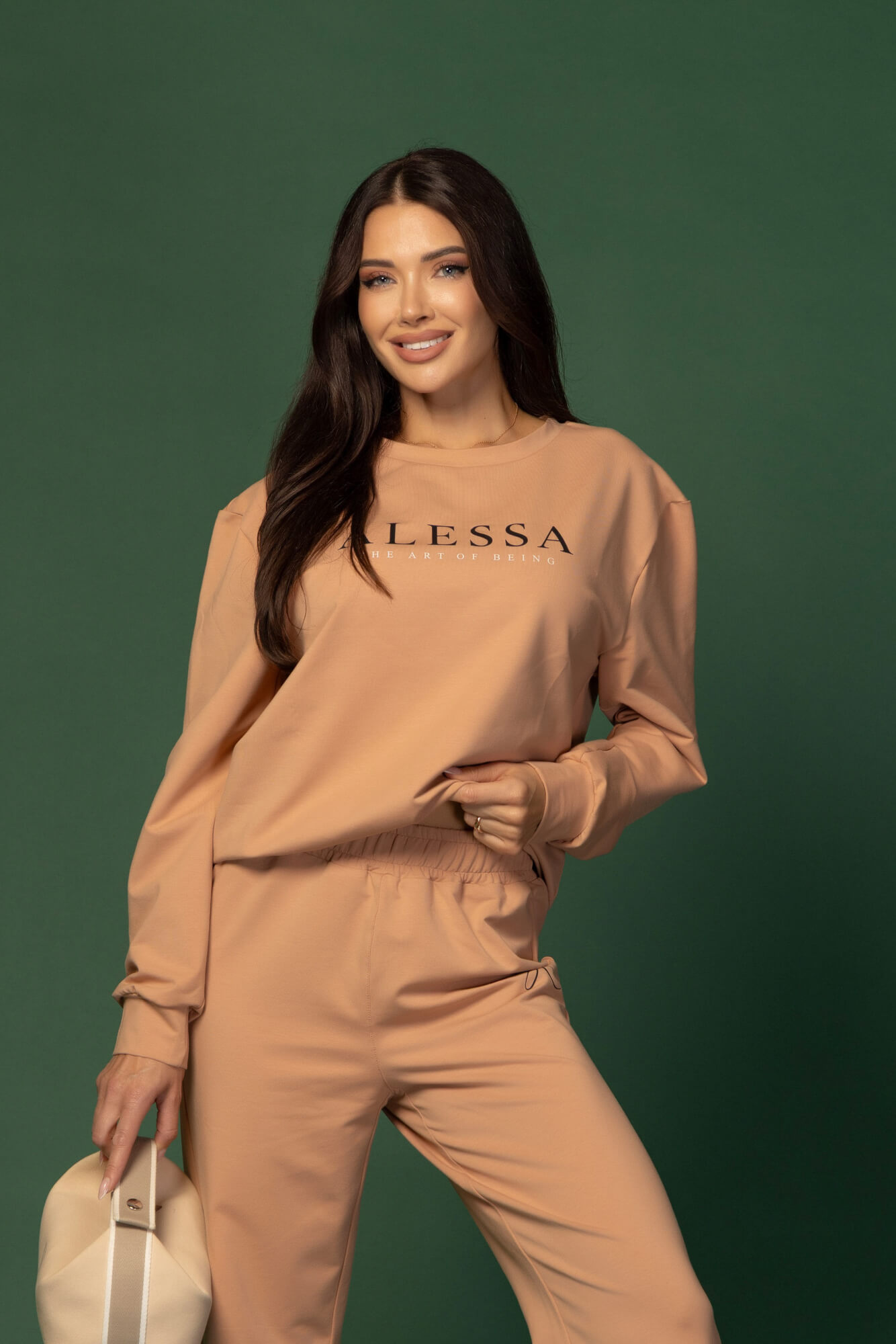 Alessa Pulse Αθλητικό Παντελόνι - Nude - Εικόνα 18