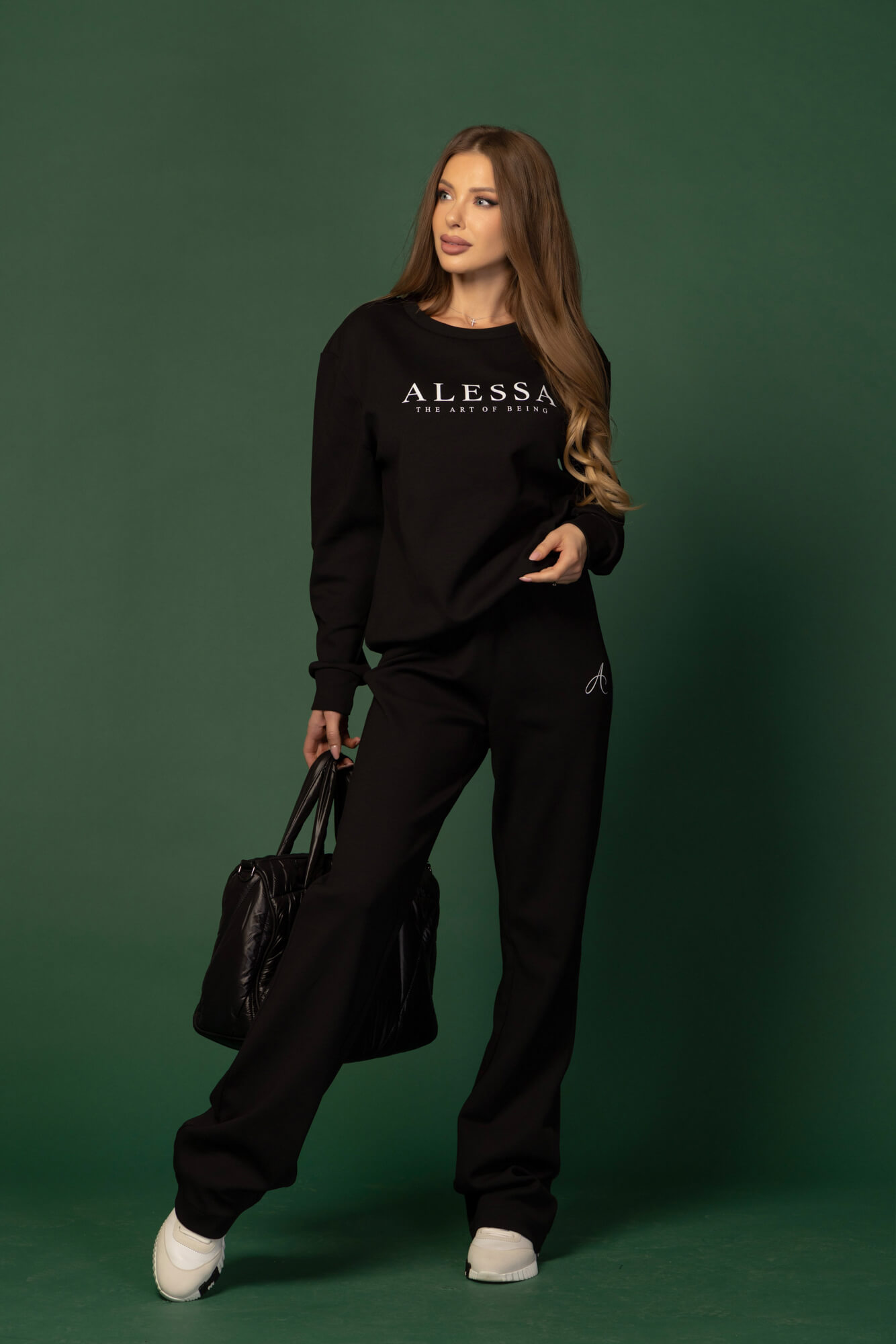 Alessa Pulse Αθλητικό Παντελόνι - Black - Εικόνα 13