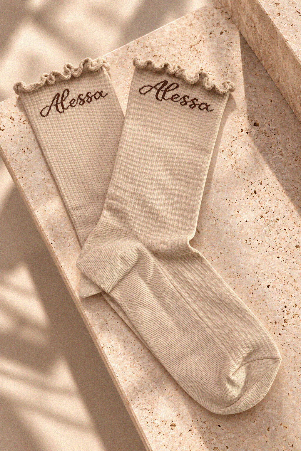 Prestige Pair Κάλτσες Μεσαίου Μήκους - Soft Beige - Εικόνα 8