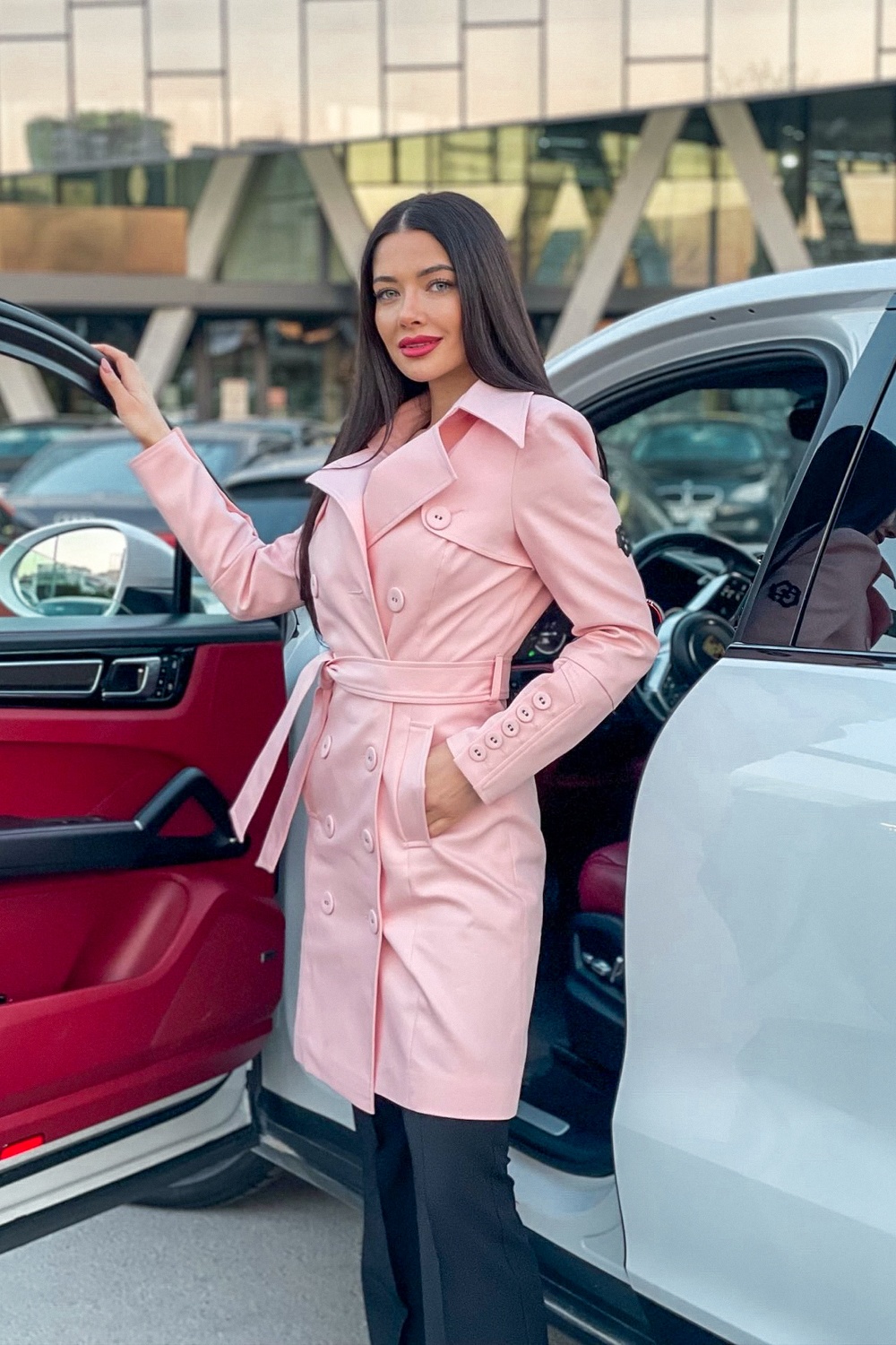 Celebrity Status Καμπαρντίνα - Pink - Εικόνα 34