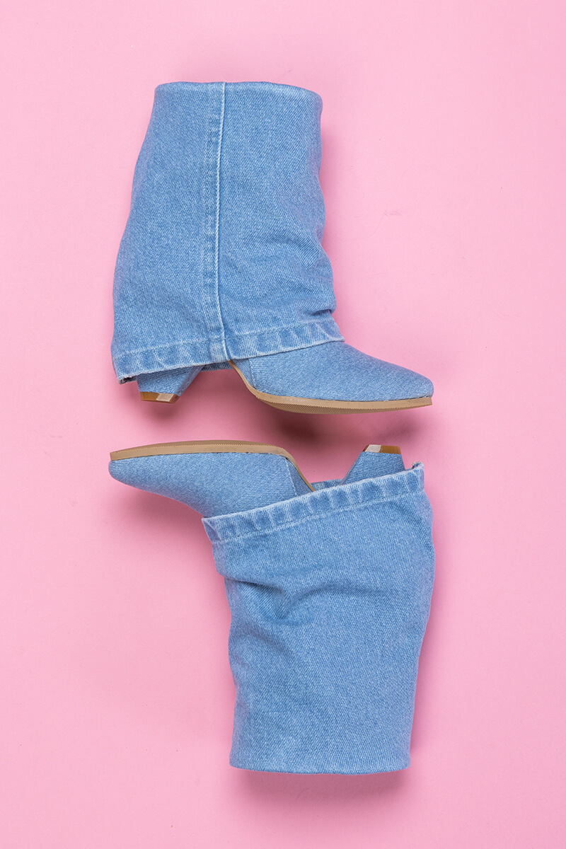 Strut Perfection  Μπότες - Denim - Εικόνα 10
