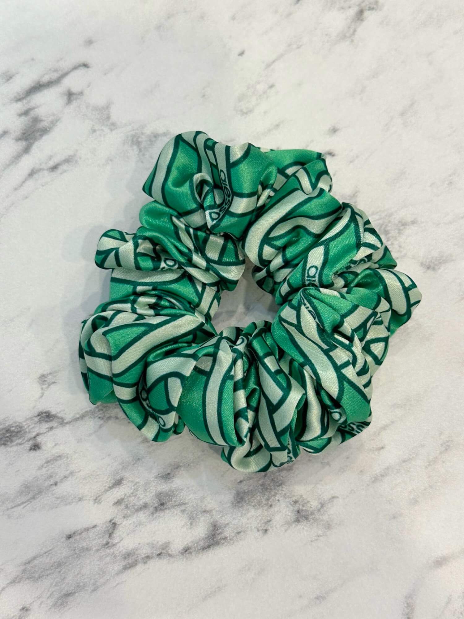 Over The Rainbow Scrunchie μικρό - Luxury Green - Εικόνα 6