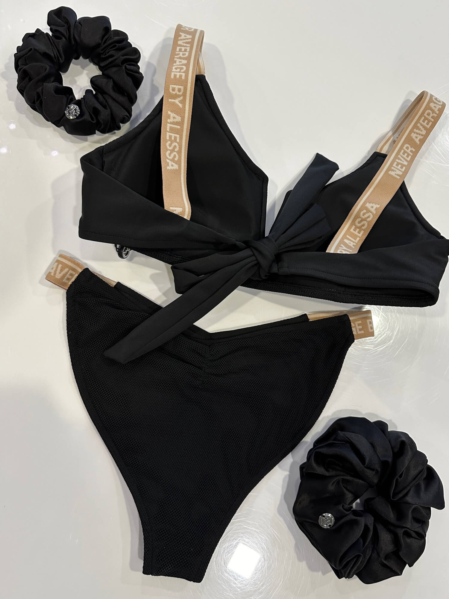 Palm Springs Chic Μαγιό Μπικίνι Χαμηλόμεσο - Black - Εικόνα 15