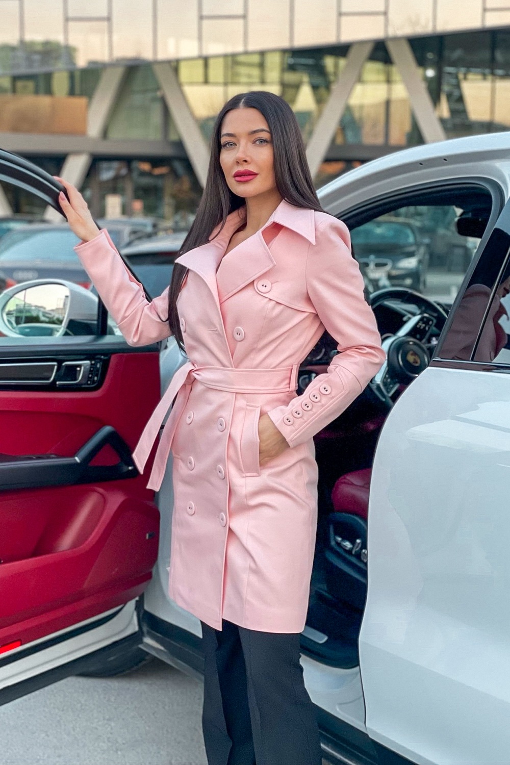 Celebrity Status Καμπαρντίνα - Pink - Εικόνα 31