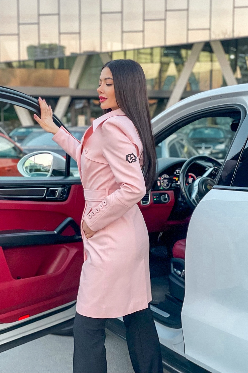 Celebrity Status Καμπαρντίνα - Pink - Εικόνα 36