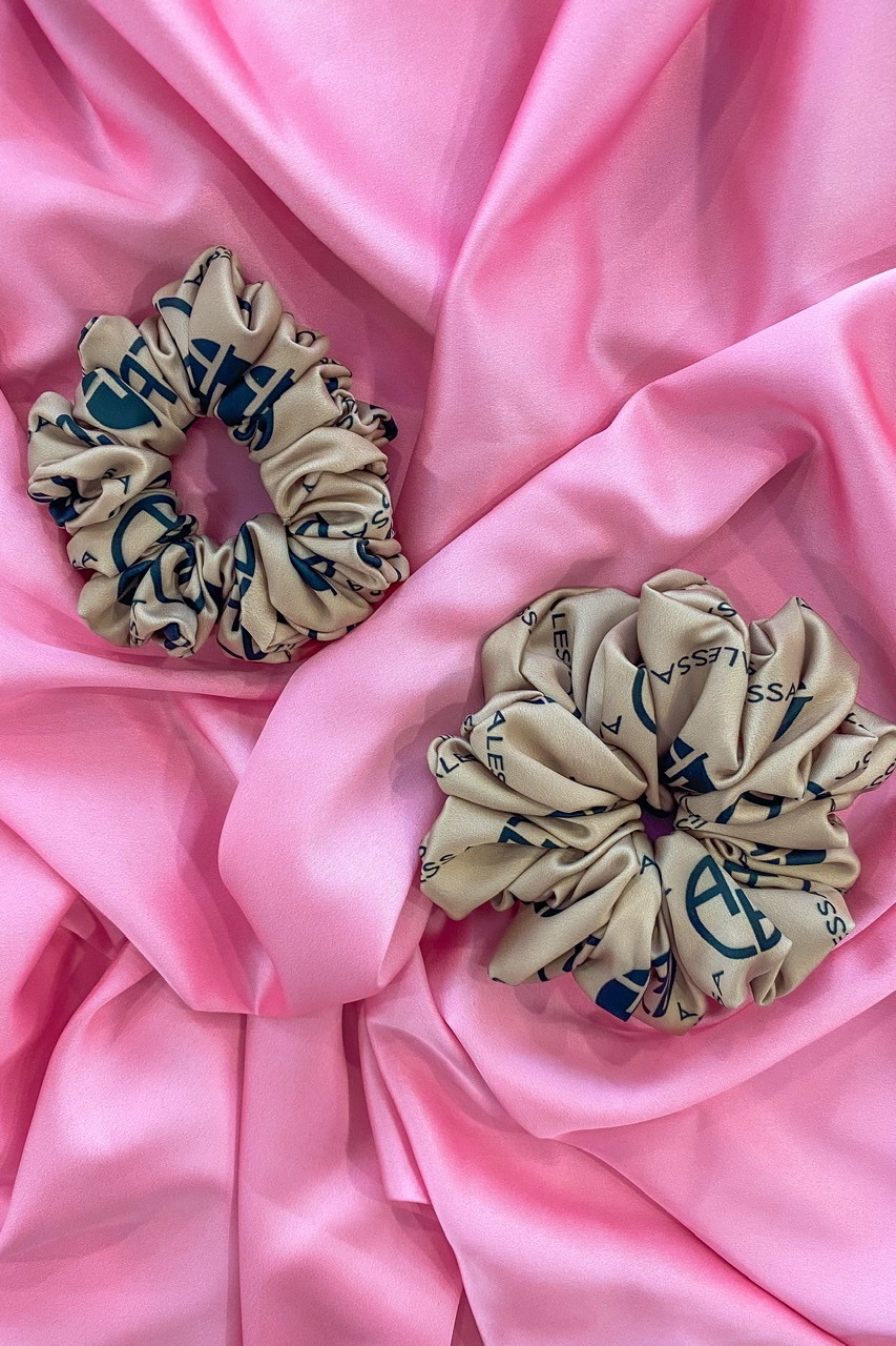 Alessa religion scrunchie nude - μικρό - Εικόνα 5