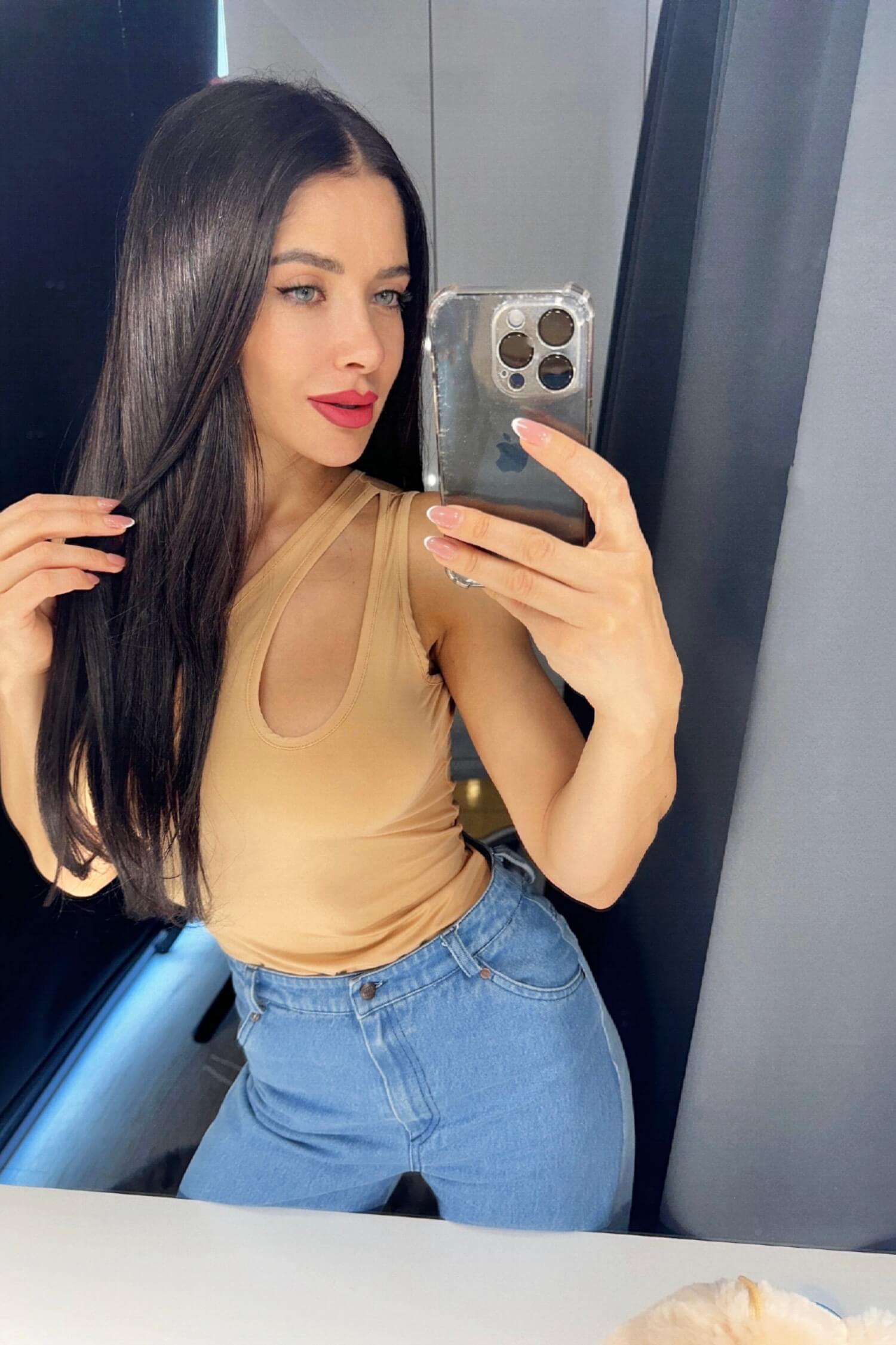 Sexy Choice Τοπ με έναν ώμο - Nude - Εικόνα 6