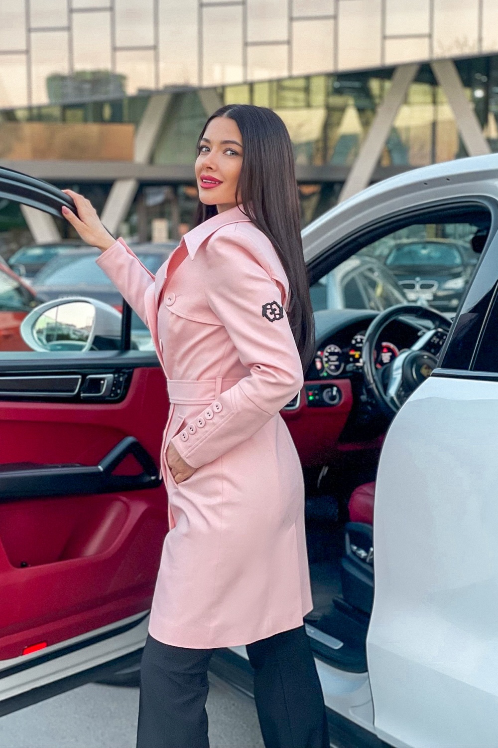 Celebrity Status Καμπαρντίνα - Pink - Εικόνα 33