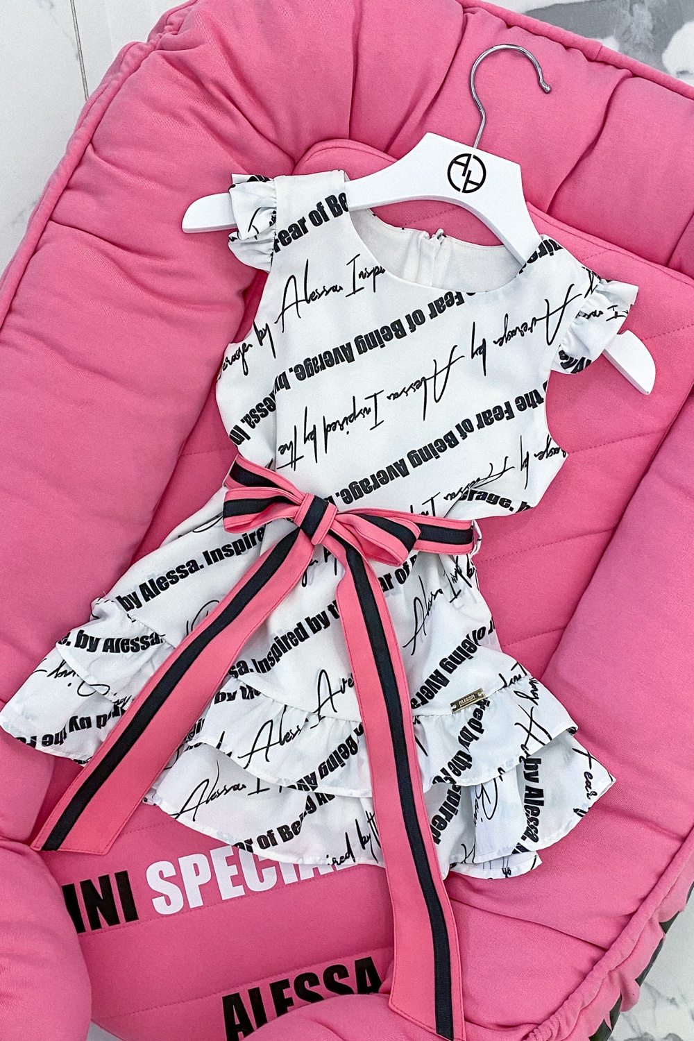 Big Reputation mini Ruffles Φόρεμα - Εικόνα 10