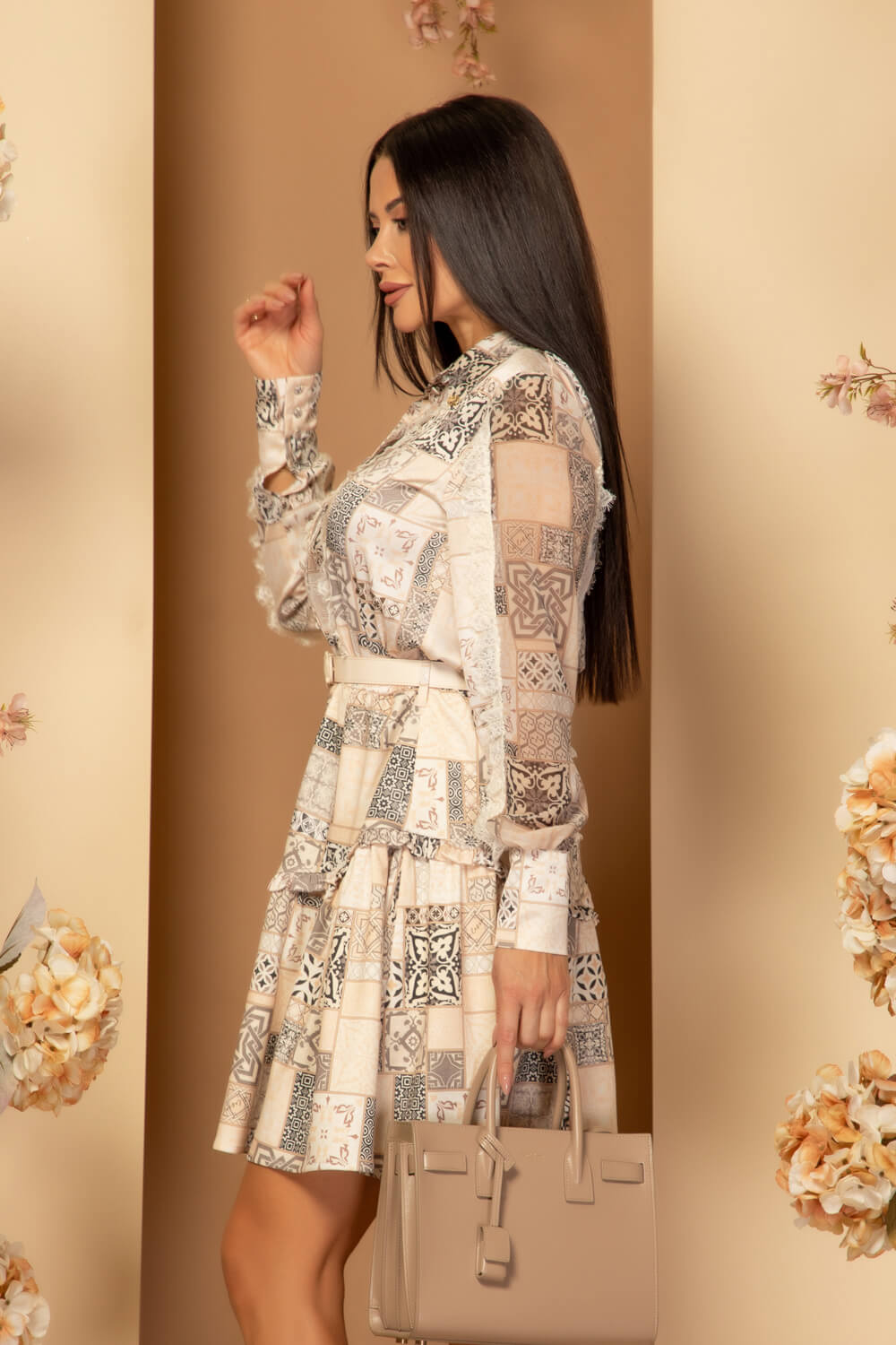 Autumnal Reverie Ruffles Φόρεμα - Εικόνα 12