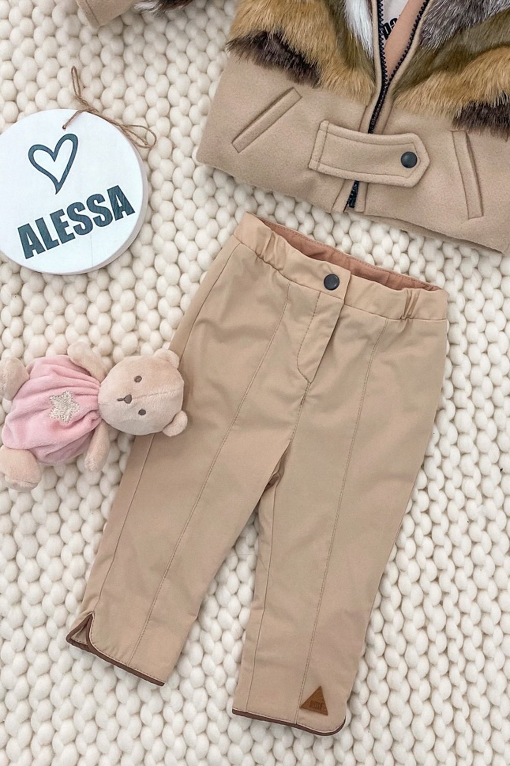 Κολάν Alessa mini - nude - Εικόνα 8