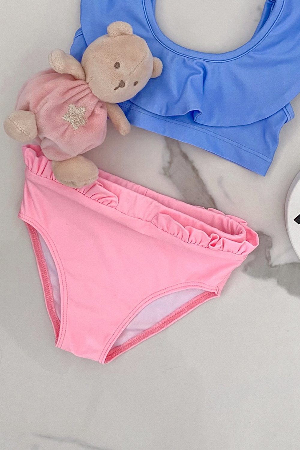 Eternal Sunshine mini Μαγιό σλιπ μπικίνι Ruffles - Light Pink - Εικόνα 10