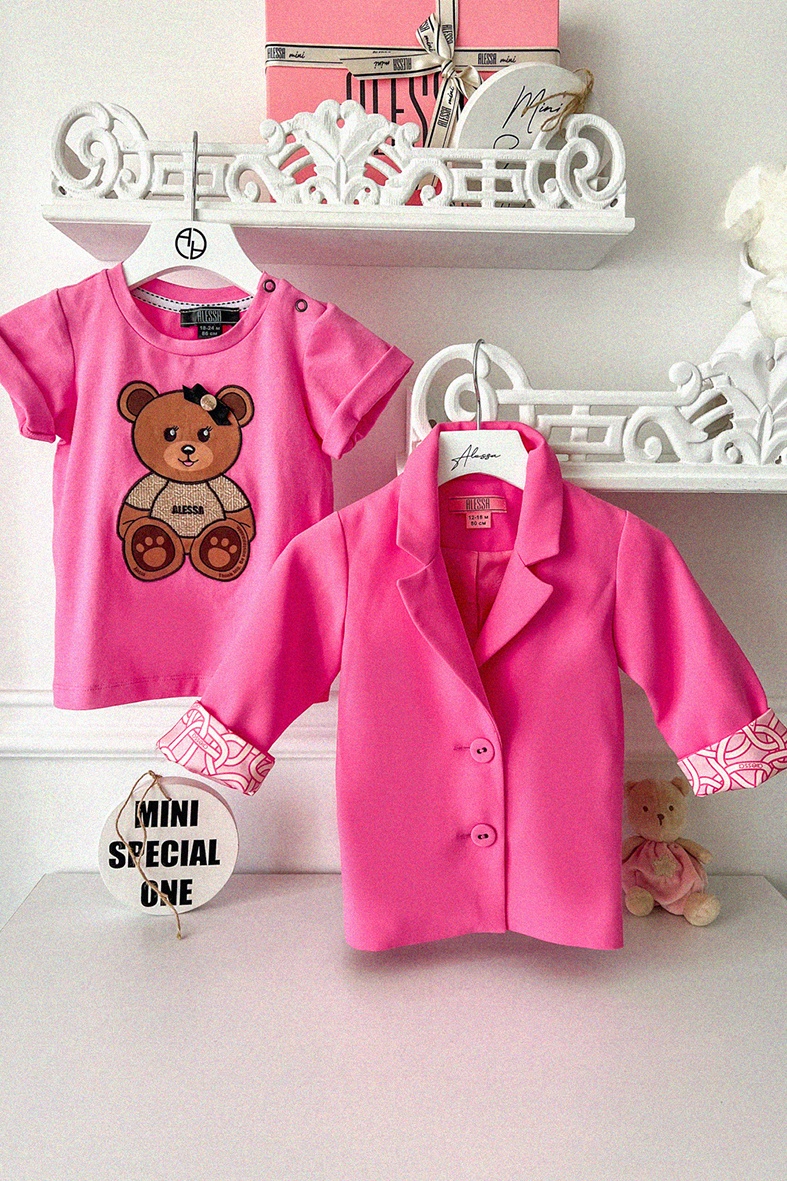 Top Score Mini Μπλέιζερ - Luxury Pink - Εικόνα 10