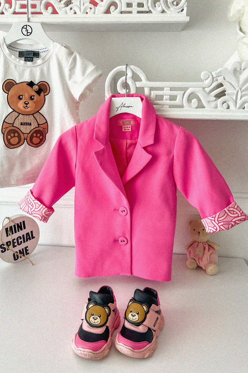 Top Score Mini Μπλέιζερ - Luxury Pink - Εικόνα 14