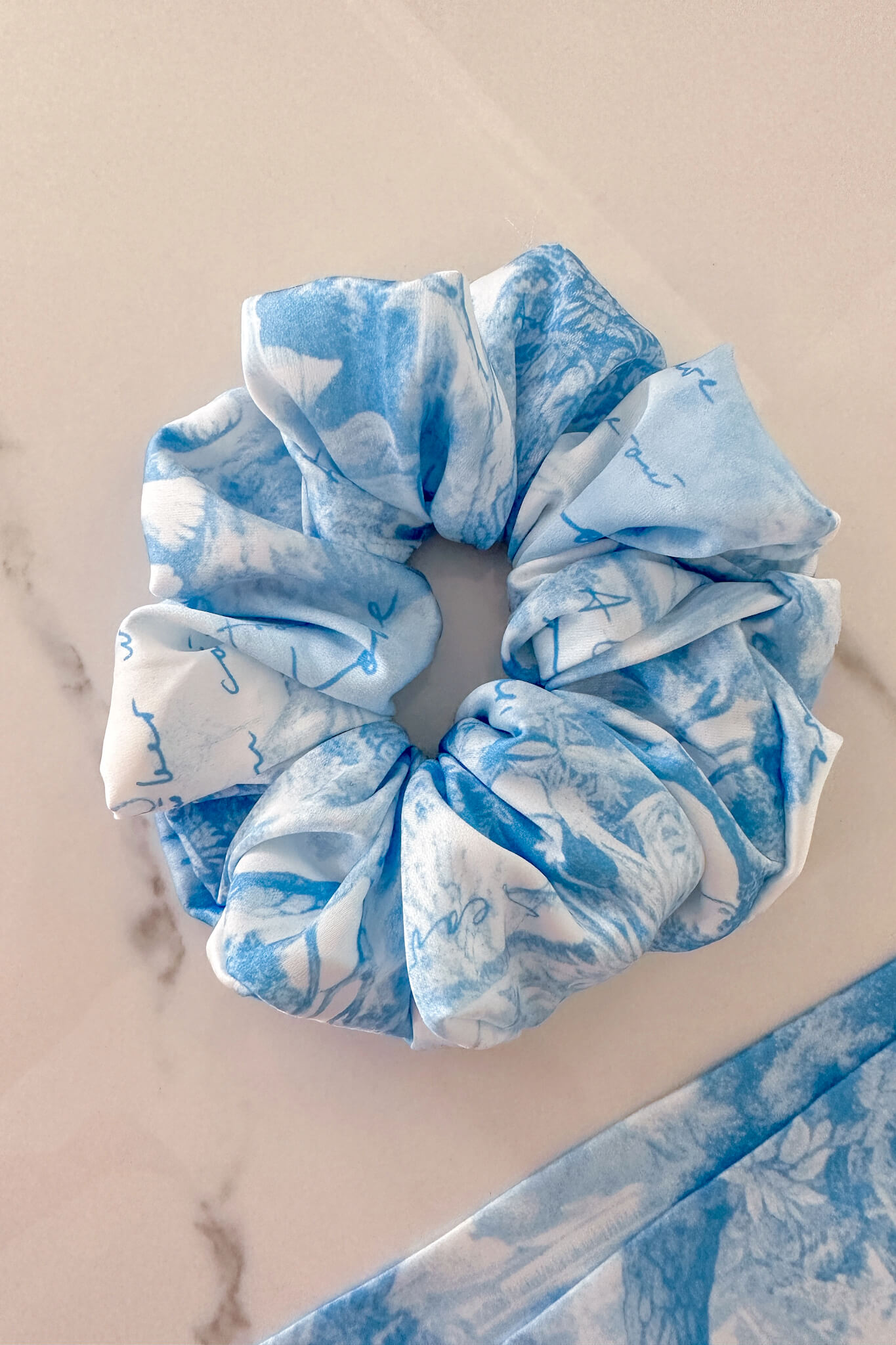 Trendsetter Icon Scrunchie-Φιόγκο - Blue - Εικόνα 10