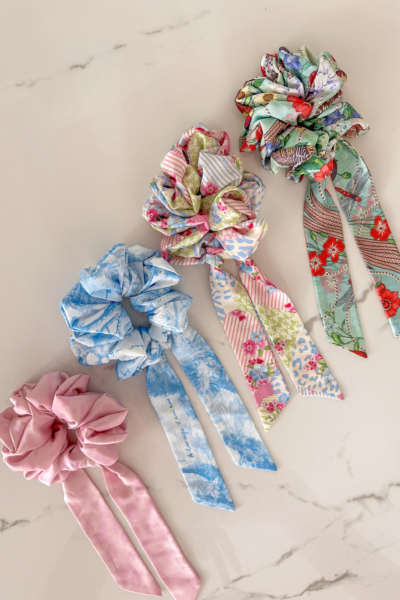 Trendsetter Icon Scrunchie-Φιόγκο - Blue - Εικόνα 11