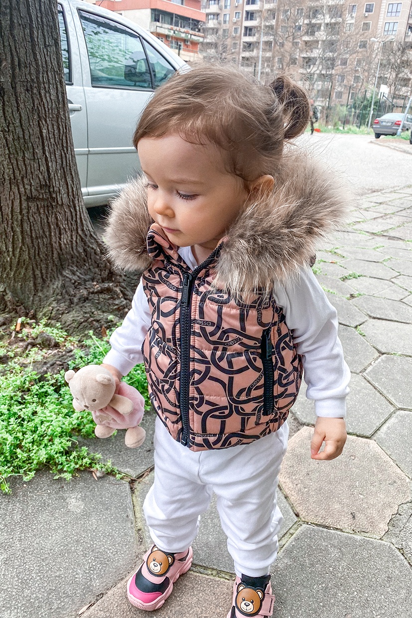 Fluffy Dreams Mini Γιλέκο με Φυσική Τρίχα - Luxury - Εικόνα 15