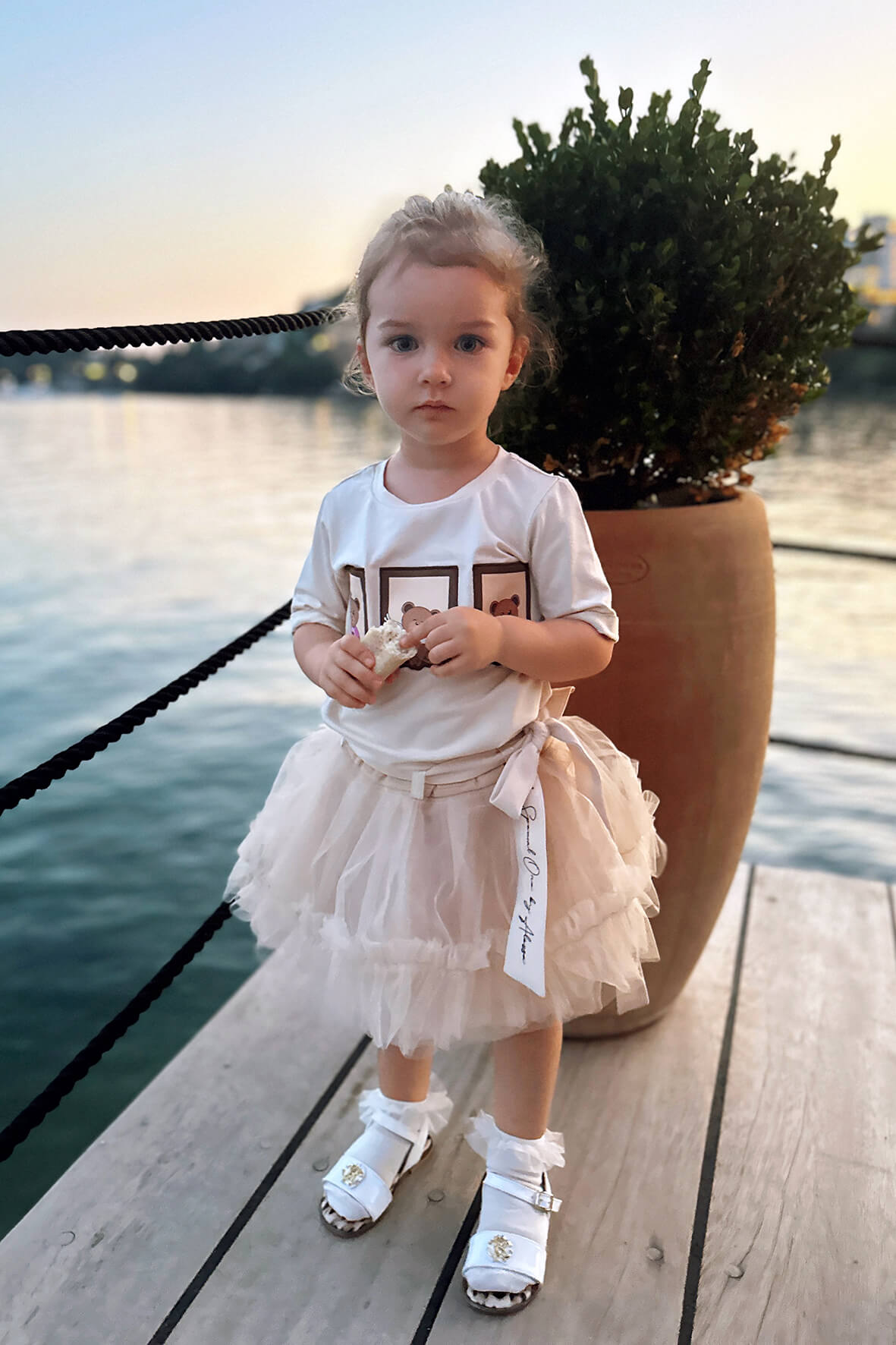 Ivory Magic Mini Φούστα-Tutu - Beige - Εικόνα 7
