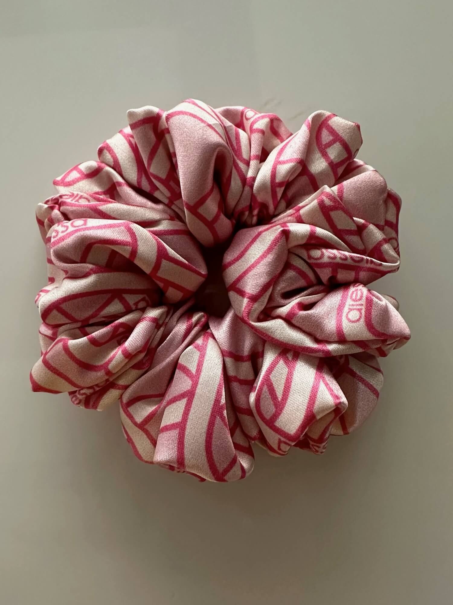 Over The Rainbow Scrunchie μεγάλο - Luxury Pink - Εικόνα 9