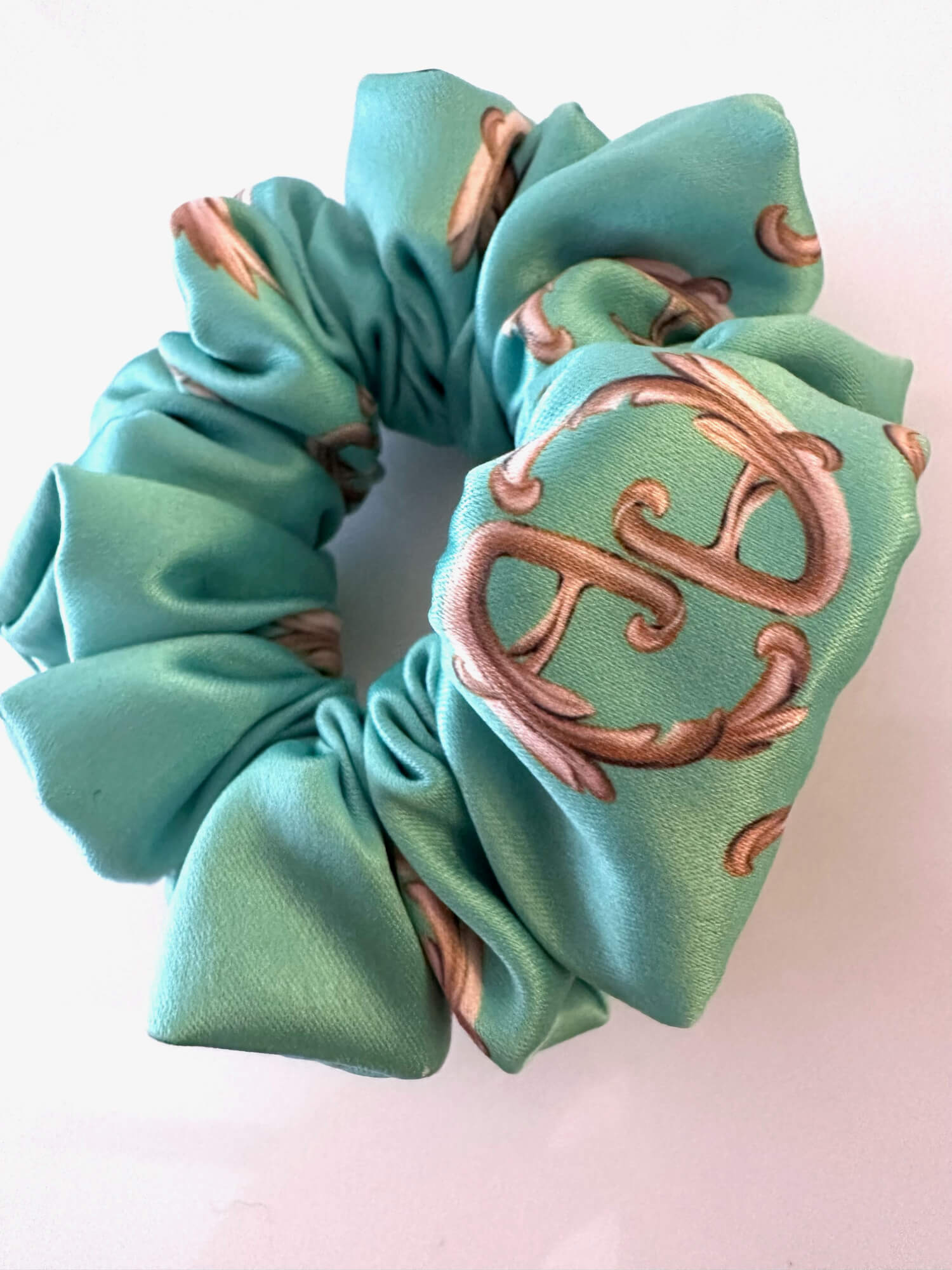 Alessa Rococo Scrunchie - Πράσινο Μικρό - Εικόνα 8