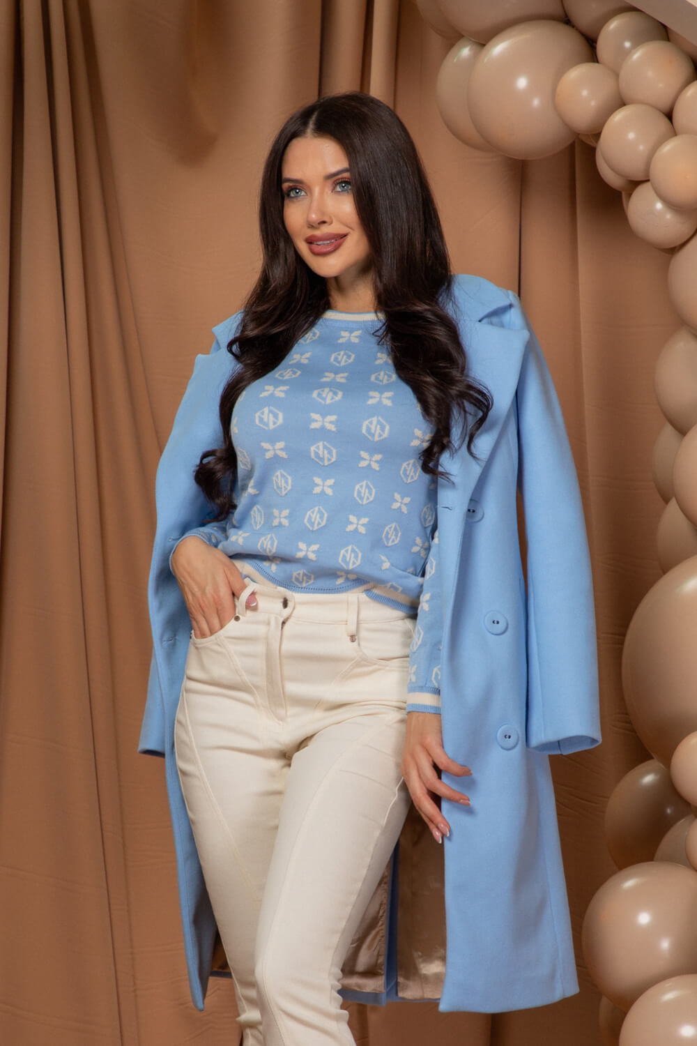 Cool Comfort Πλεκτό Πουλόβερ - Blue - Εικόνα 12
