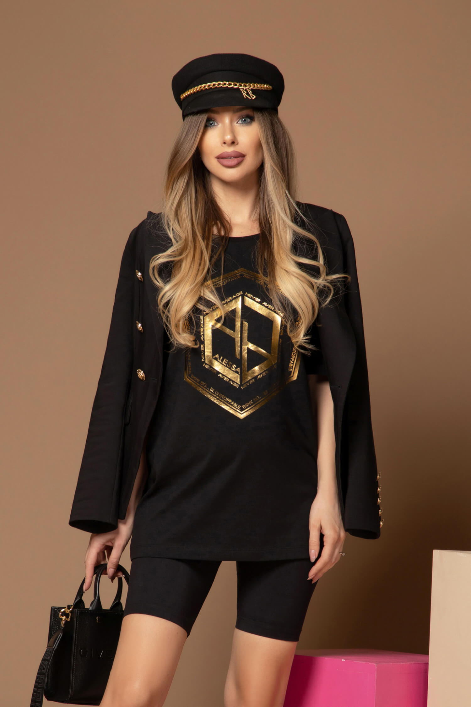 Diva Drive T-Shirt Από Βαμβάκι - Black - Εικόνα 22