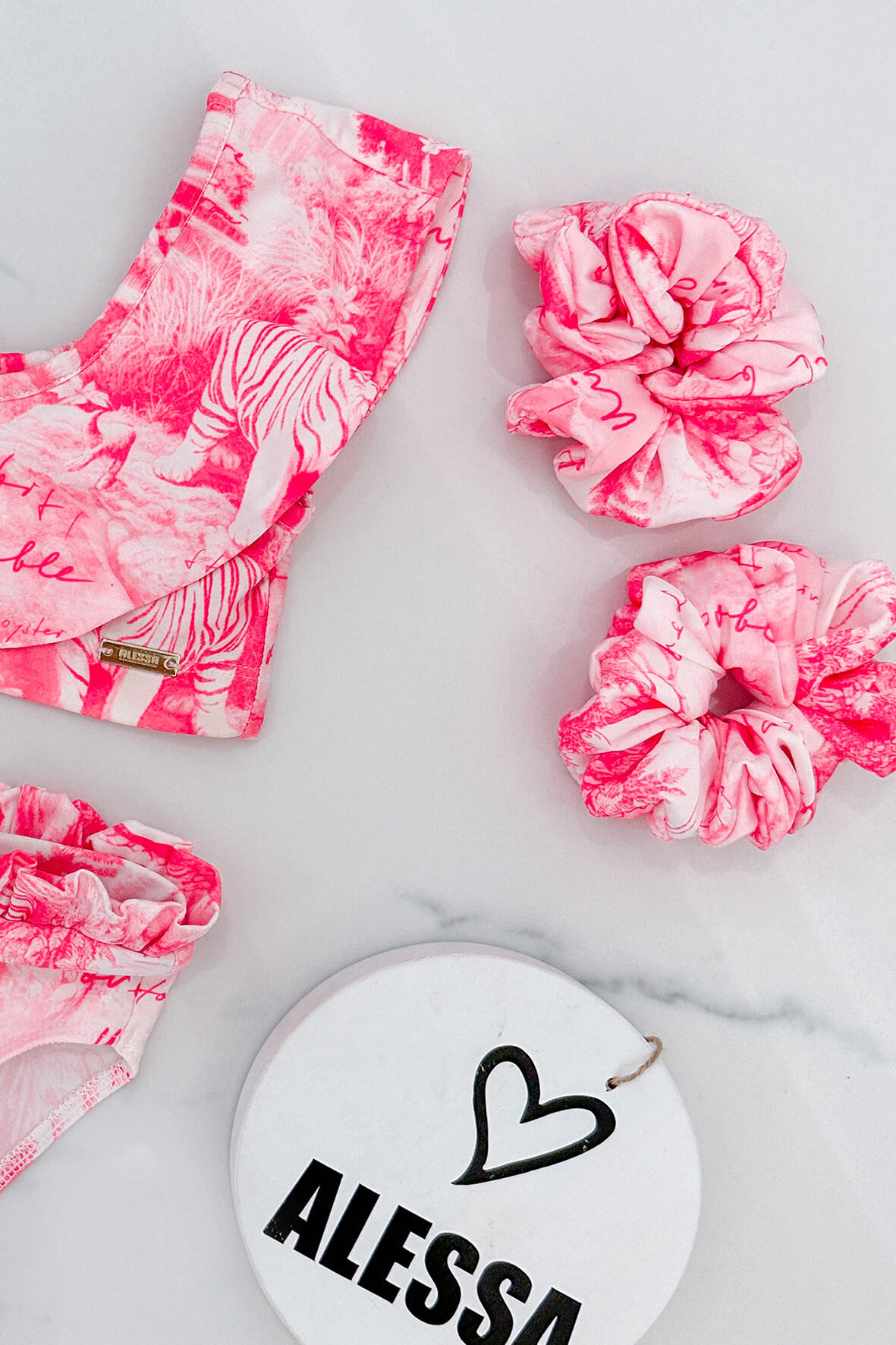 Trendsetter Icon Mini Scrunchie - Pink - 2 τεμάχια - Εικόνα 8