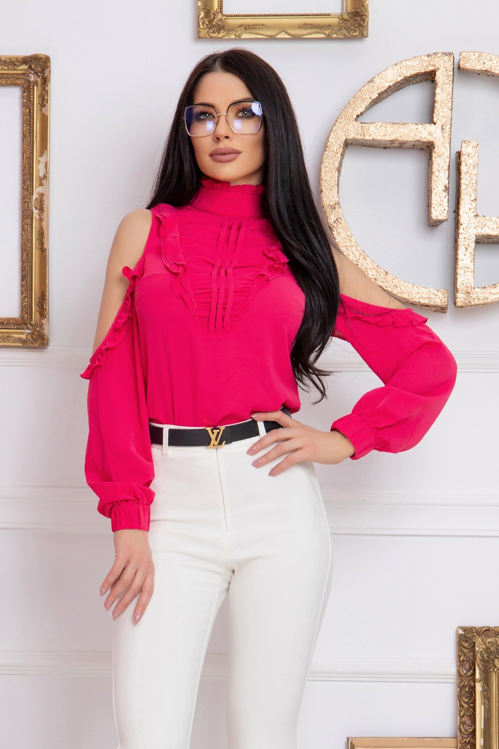 Best-dressed girl Μπλουζάκι - φούξια - Εικόνα 8