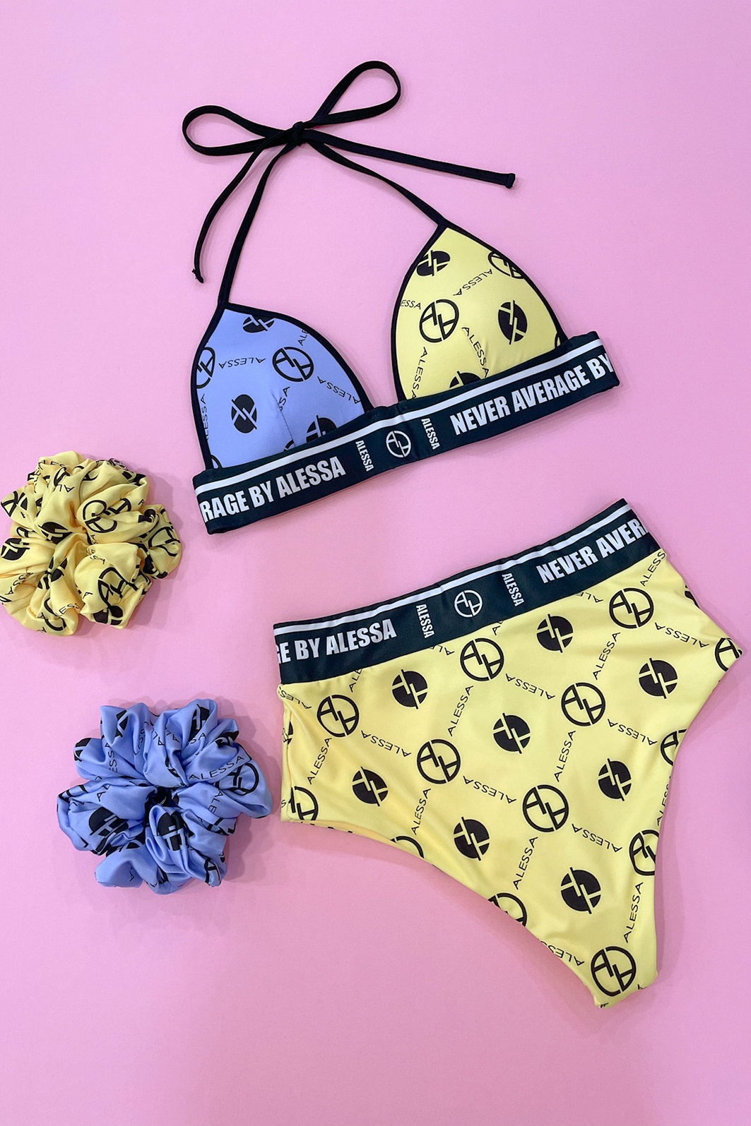 She Baller Μαγιό σλιπ μπικίνι ψηλόμεσο - yellow - Εικόνα 8