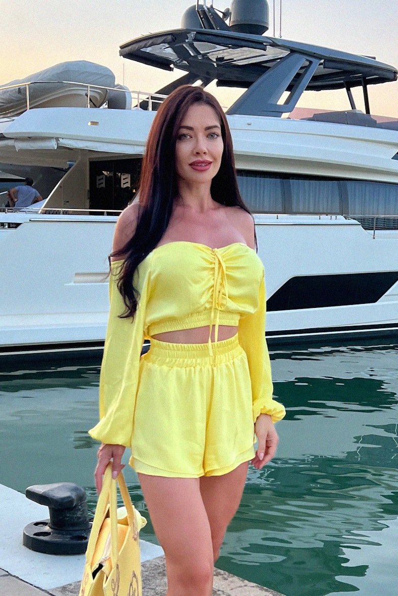 Lovelink Κροπ-Τοπ - Yellow - Εικόνα 9