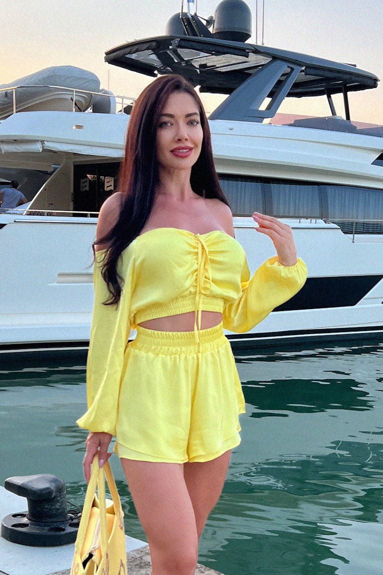 Lovelink Κροπ-Τοπ - Yellow - Εικόνα 12