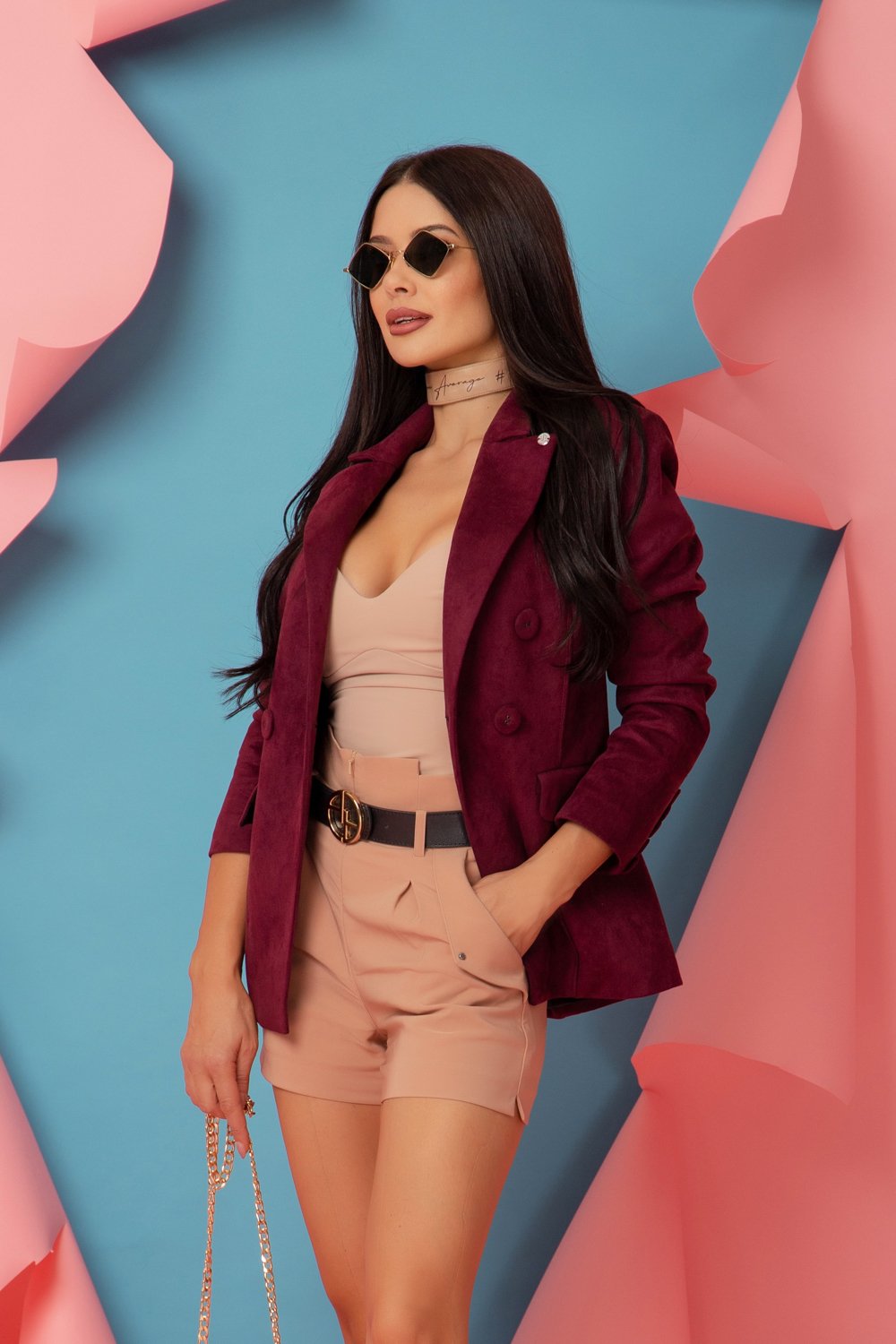 Barbie life doll Μπλέιζερ - Μπορντό - Εικόνα 11