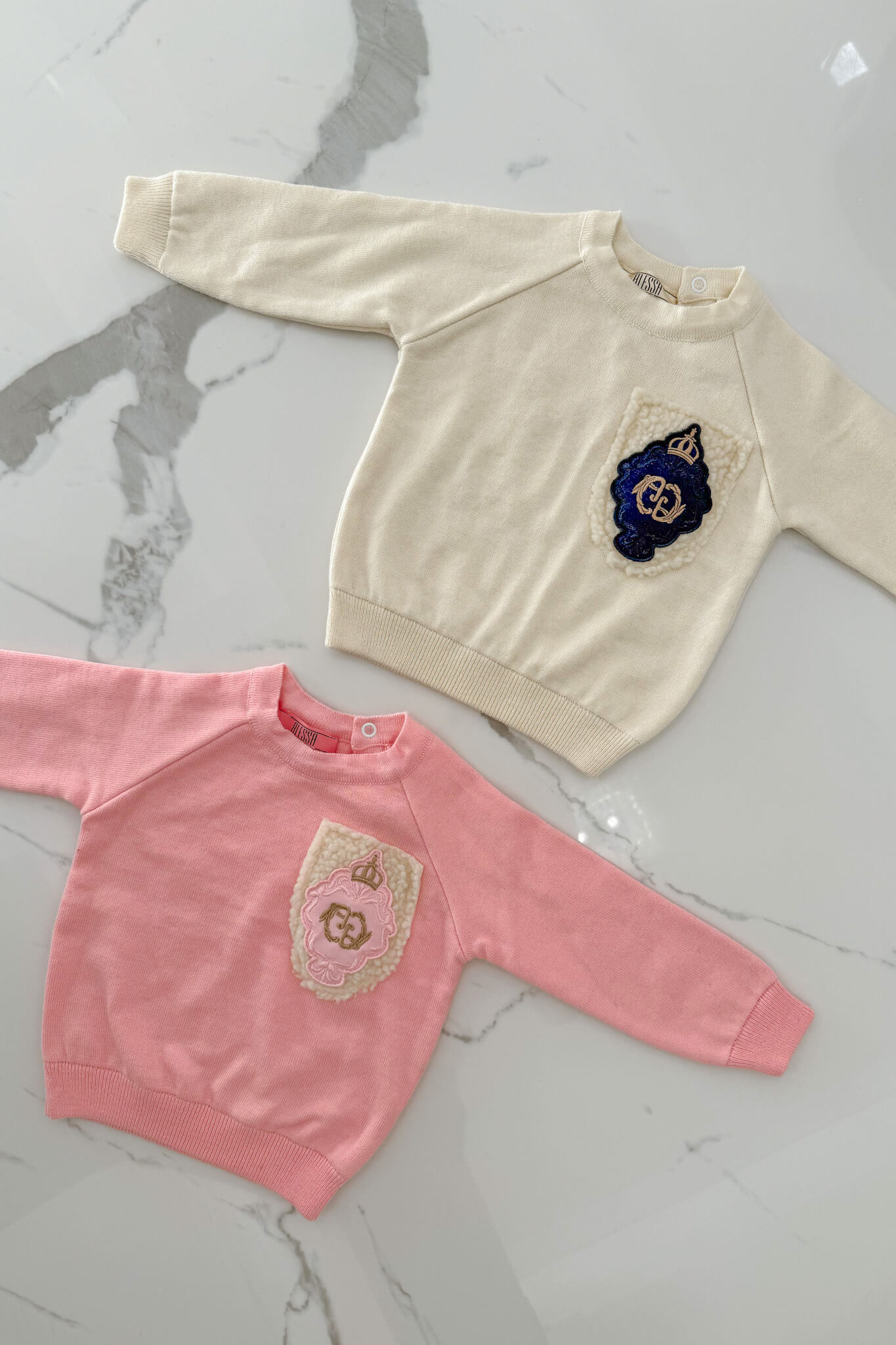 Luxury Classic Mini Πλεκτό Πουλόβερ - Pink - Εικόνα 10