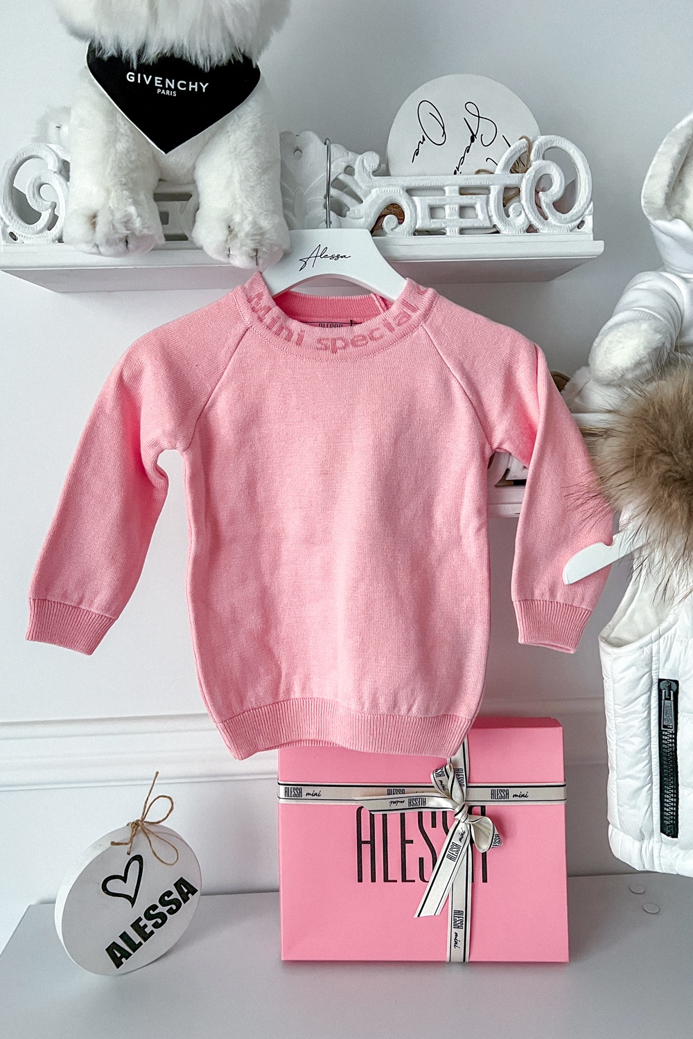 Sweet Disguise Alessa Mini Πουλόβερ από λεπτή πλέξη - Pink - Εικόνα 14
