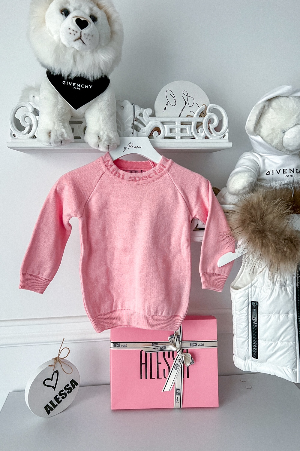 Sweet Disguise Alessa Mini Πουλόβερ από λεπτή πλέξη - Pink - Εικόνα 11