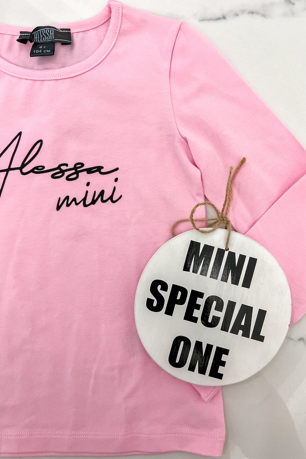 Alessa mini μπλούζα με μακρύ μανίκι - pink - Εικόνα 5