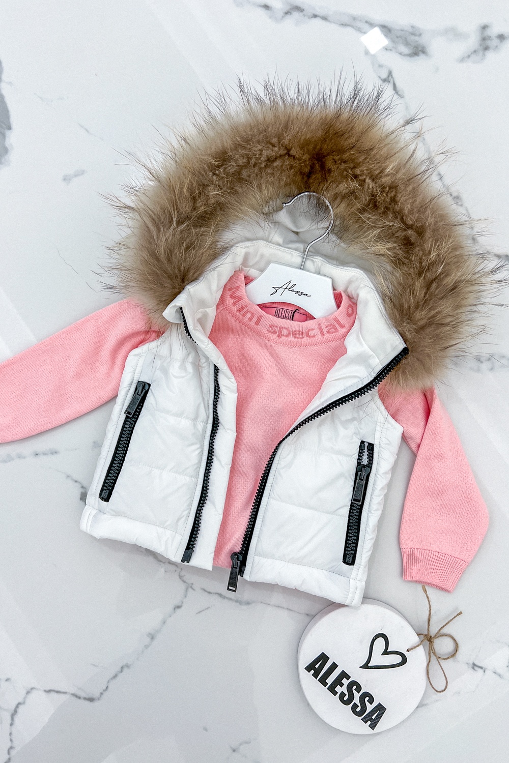 Sweet Disguise Alessa Mini Πουλόβερ από λεπτή πλέξη - Pink - Εικόνα 9