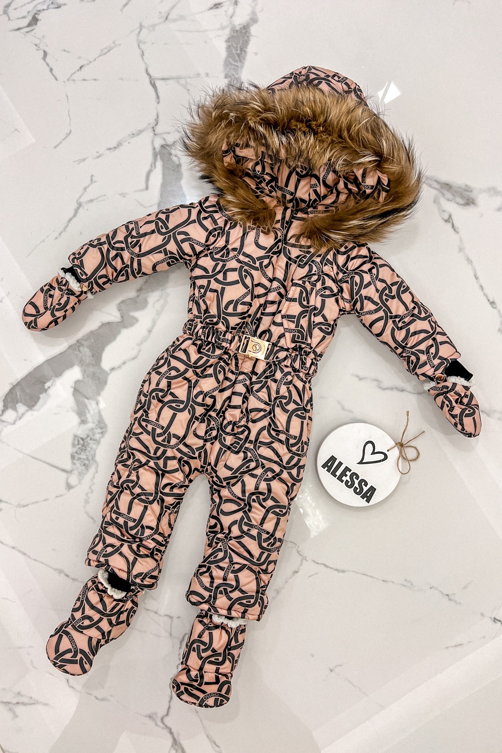 Alessa mini luxury Φόρμα Εξόδου Με Φυσική Τρίχα - Εικόνα 10