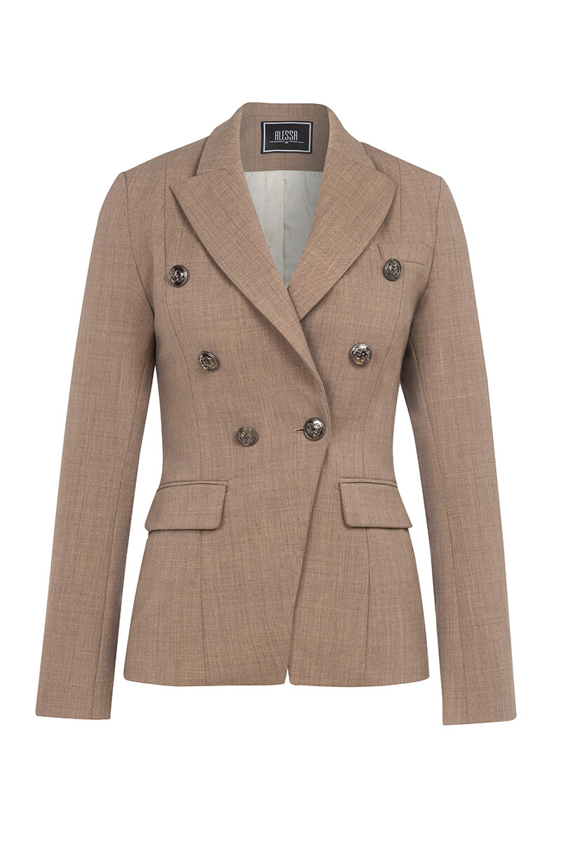 Make It Yours Μπλέιζερ - Light Brown - Εικόνα 13
