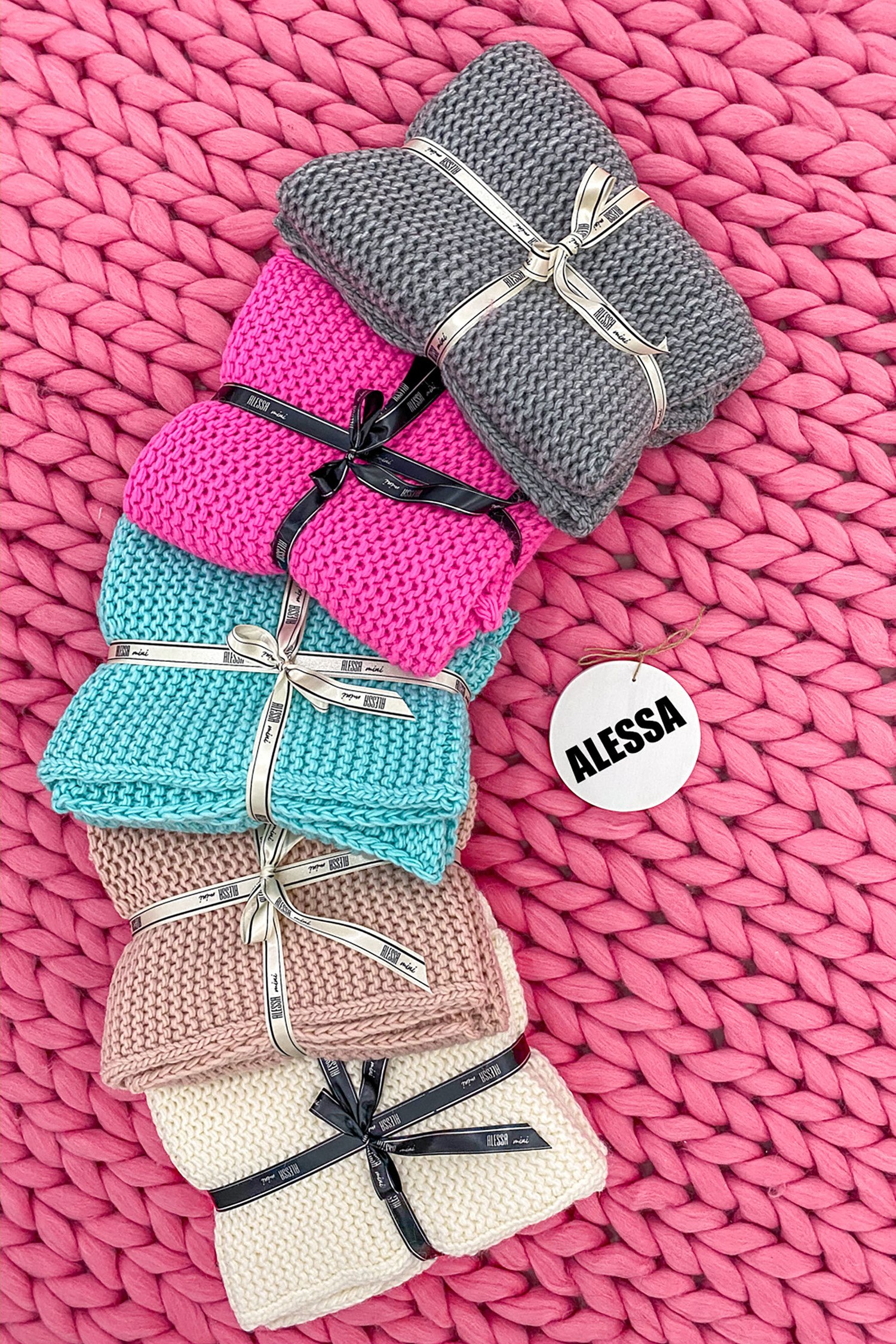 Alessa mini Κουβέρτα - pink - Εικόνα 5