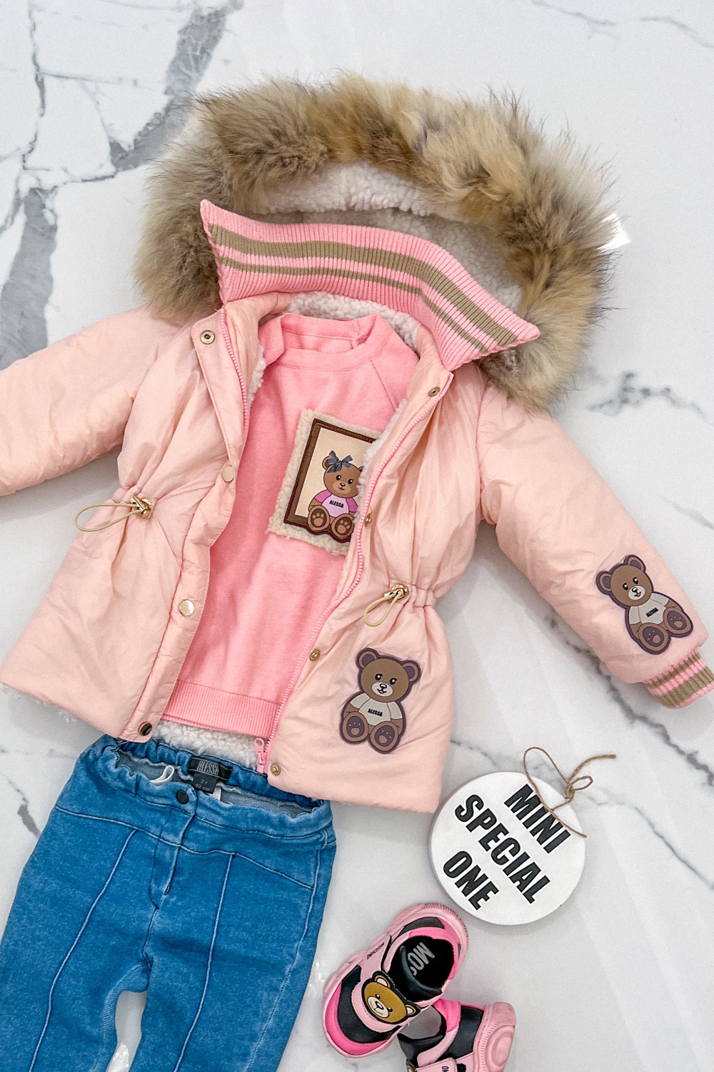 Alessa Bear Mini Παρκά - Εικόνα 8