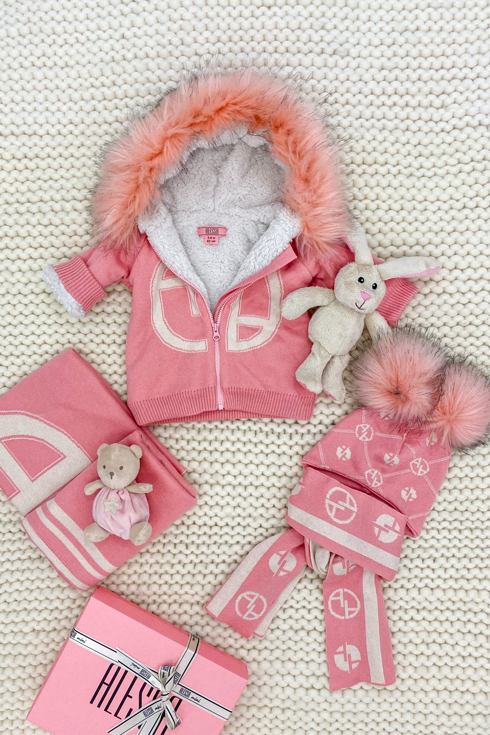 Alessa mini Πλεκτό Μπουφάν - pink - Εικόνα 13
