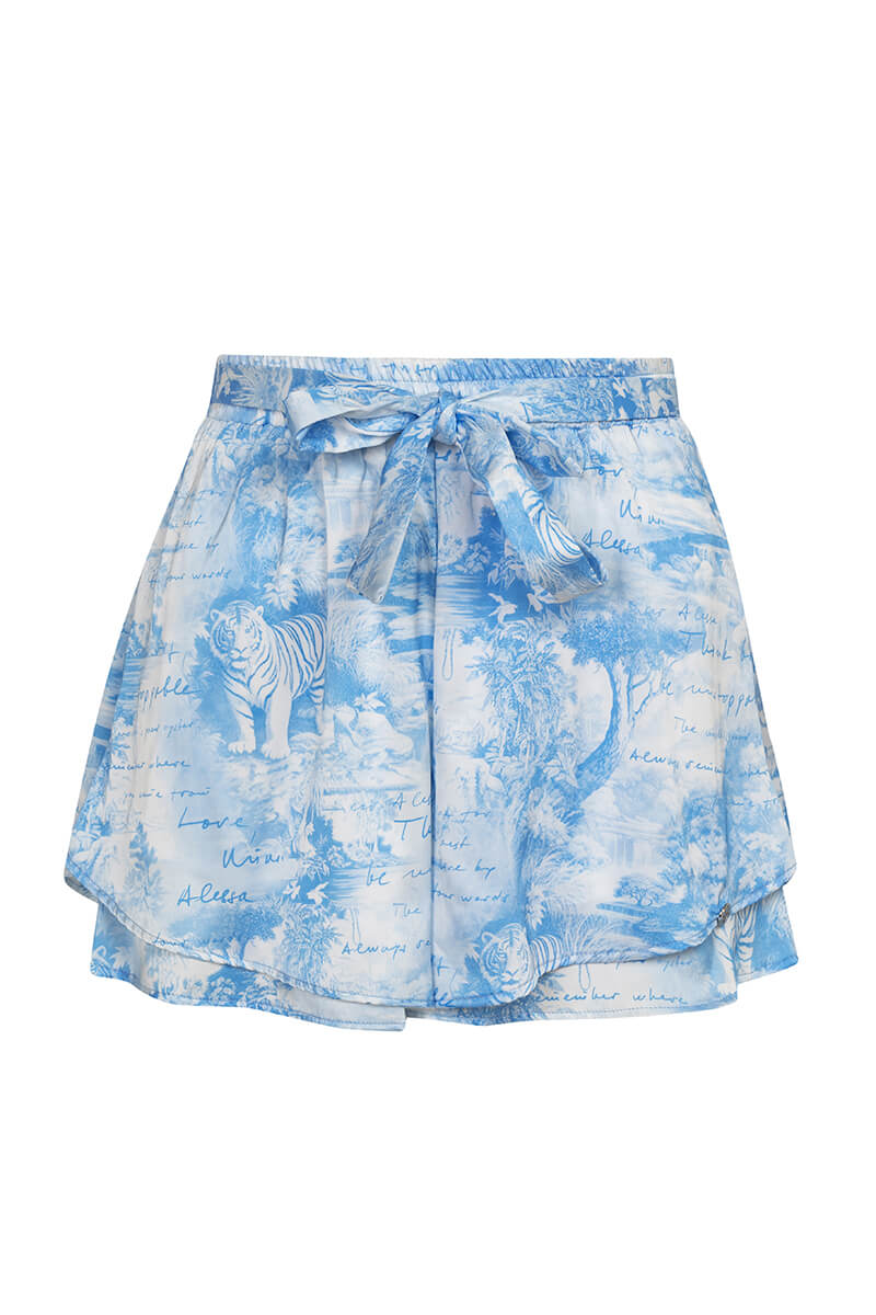 Trendsetter Icon Ruffles Κοντό Παντελόνι - Blue - Εικόνα 28