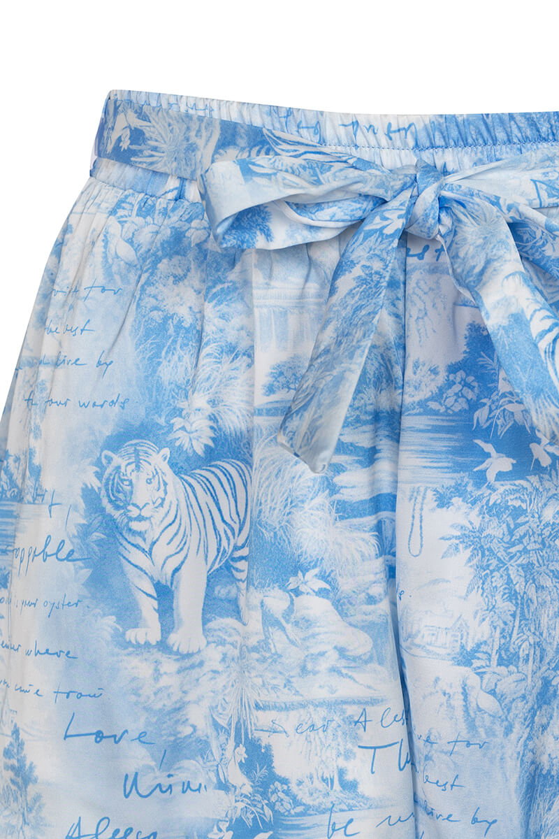 Trendsetter Icon Ruffles Κοντό Παντελόνι - Blue - Εικόνα 26