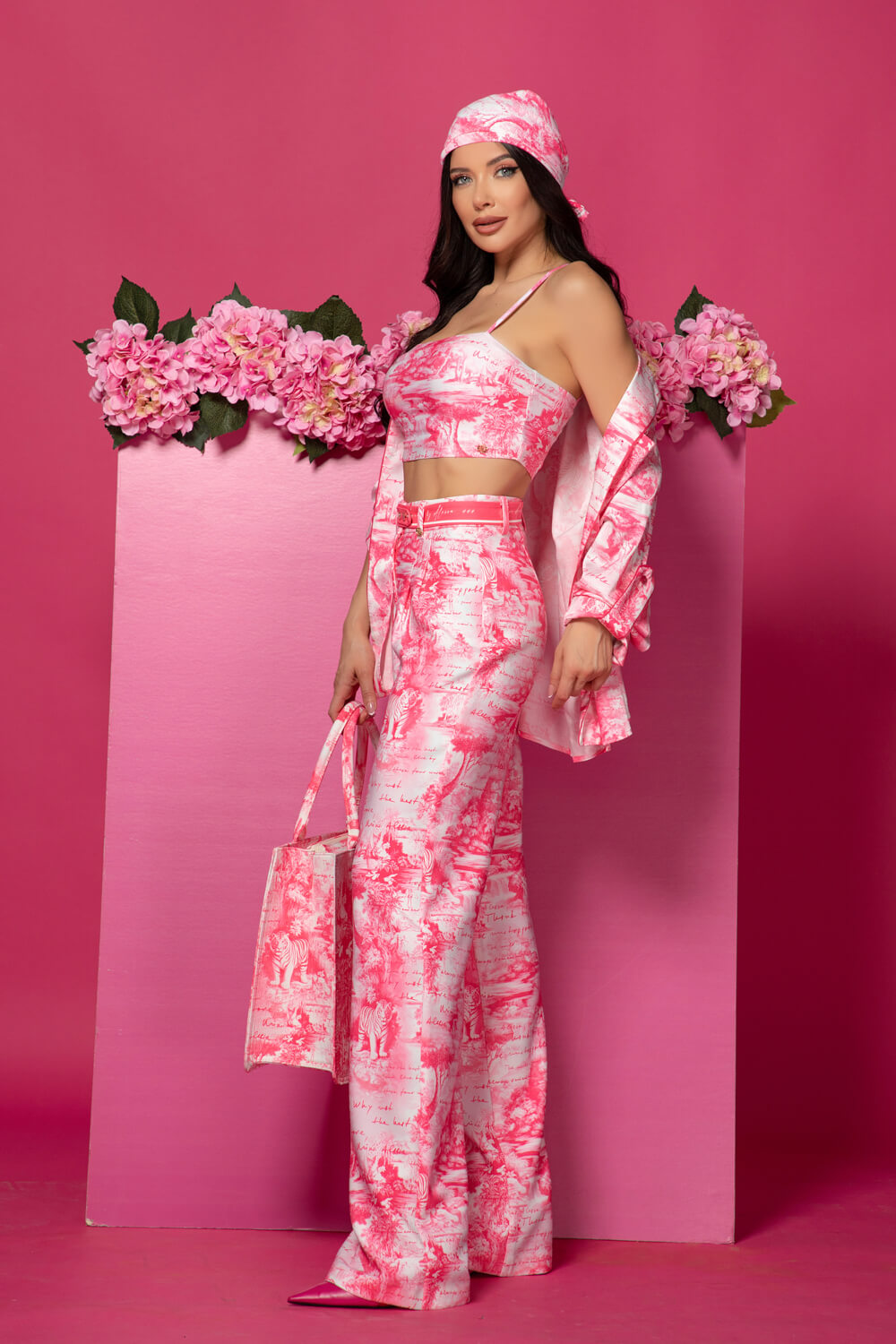 Trendsetter Icon Μαντίλι - Pink - Εικόνα 18