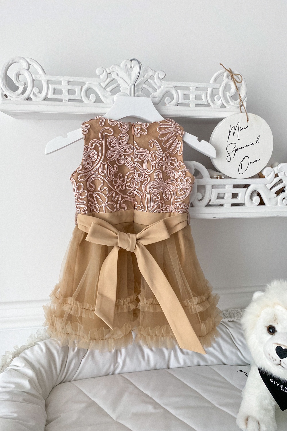 High Class Alessa mini Φόρεμα Από Δαντέλα - Nude - Εικόνα 11