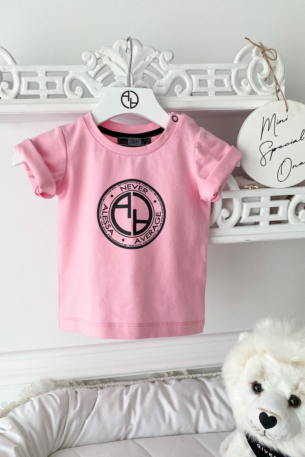 Always Invited Mini T-Shirt Με Λογότυπο - Pink - Εικόνα 10