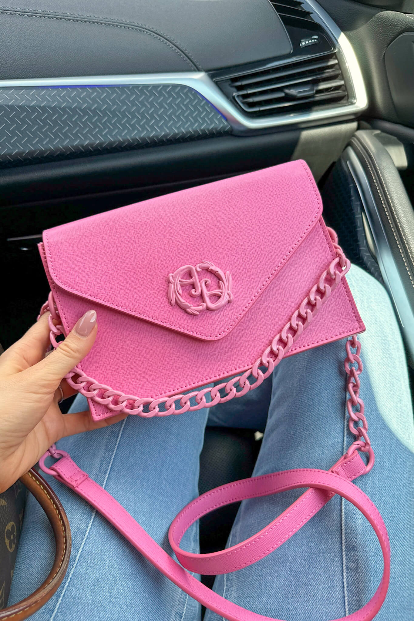 Rococo Logo Τσάντα - Pink - Εικόνα 11