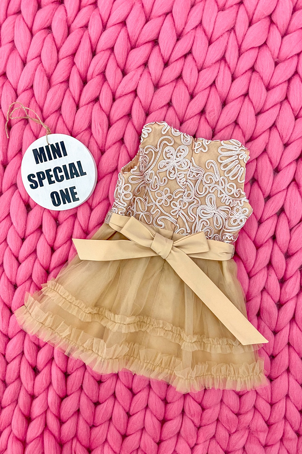 High Class Alessa mini Φόρεμα Από Δαντέλα - Nude - Εικόνα 8