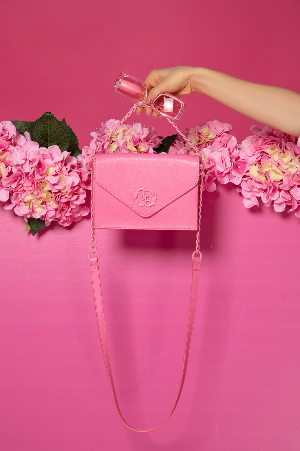 Rococo Logo Τσάντα - Pink - Εικόνα 9